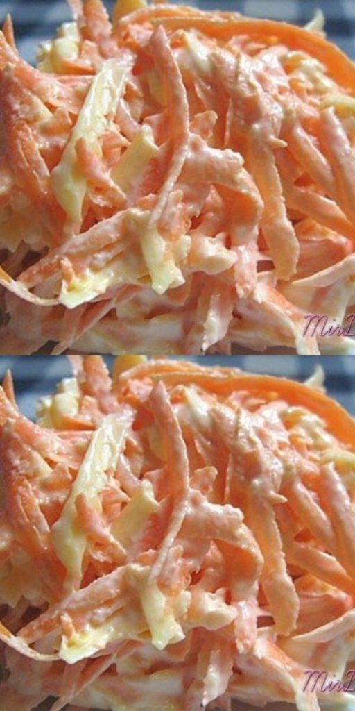 Морковный салат с яйцом &mdash; можно даже на ночь!