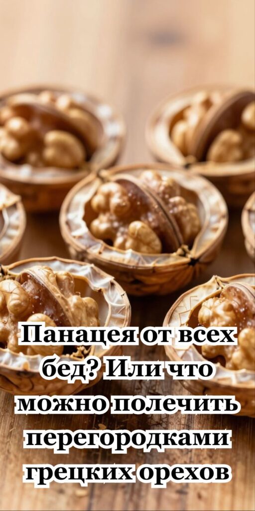 Панацея от всех бед? Или что можно полечить перегородками грецких орехов