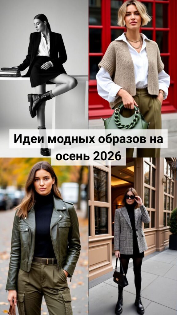 Идеи модных образов на осень 2026: стильные городские сочетания, которые хочется повторить
